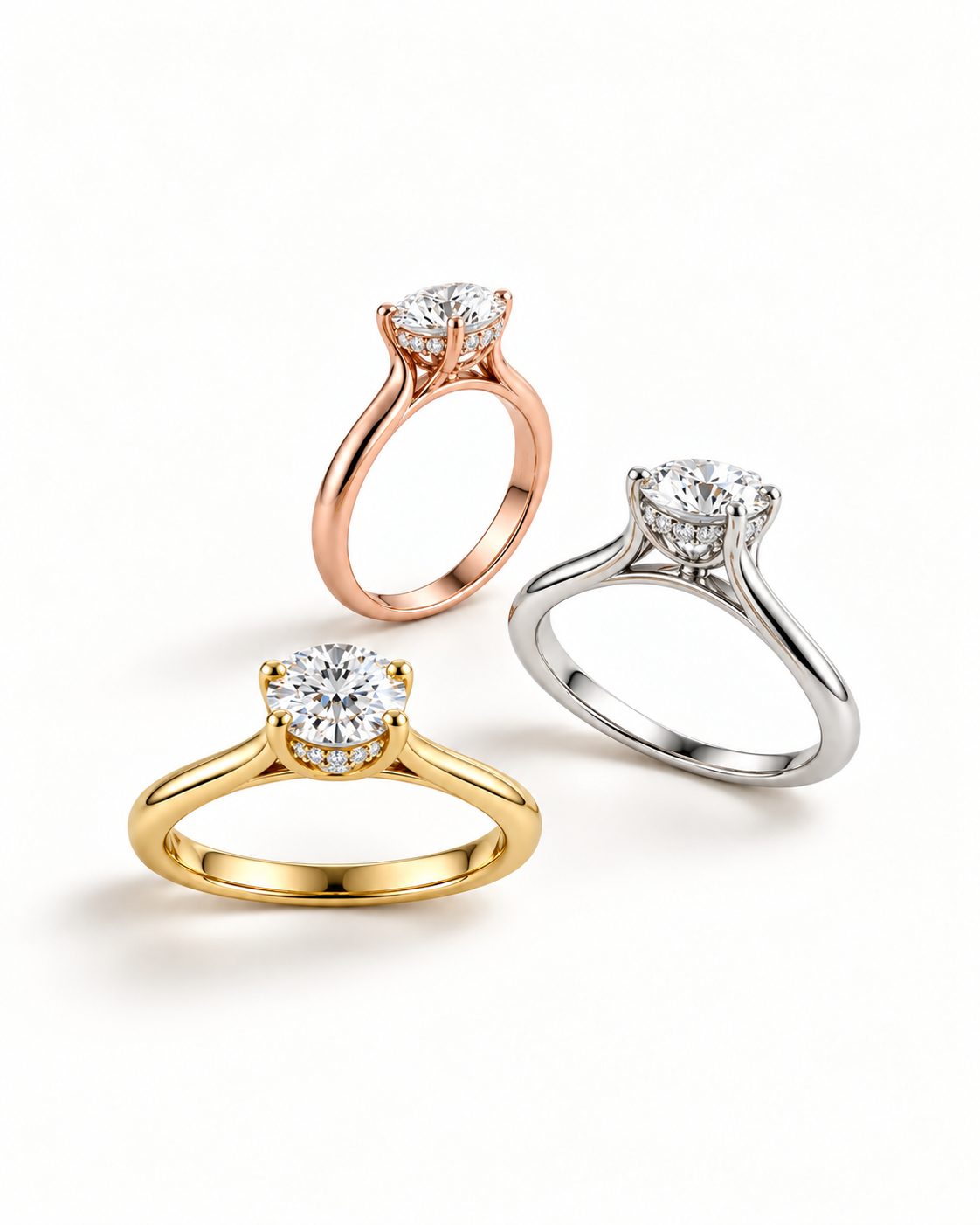 Hidden Halo Rings