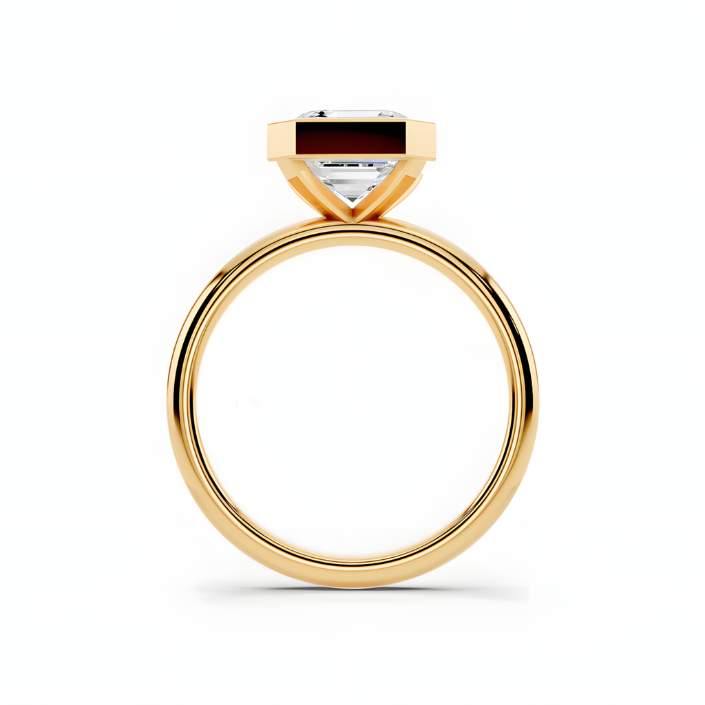 Avera Asscher Frame Ring