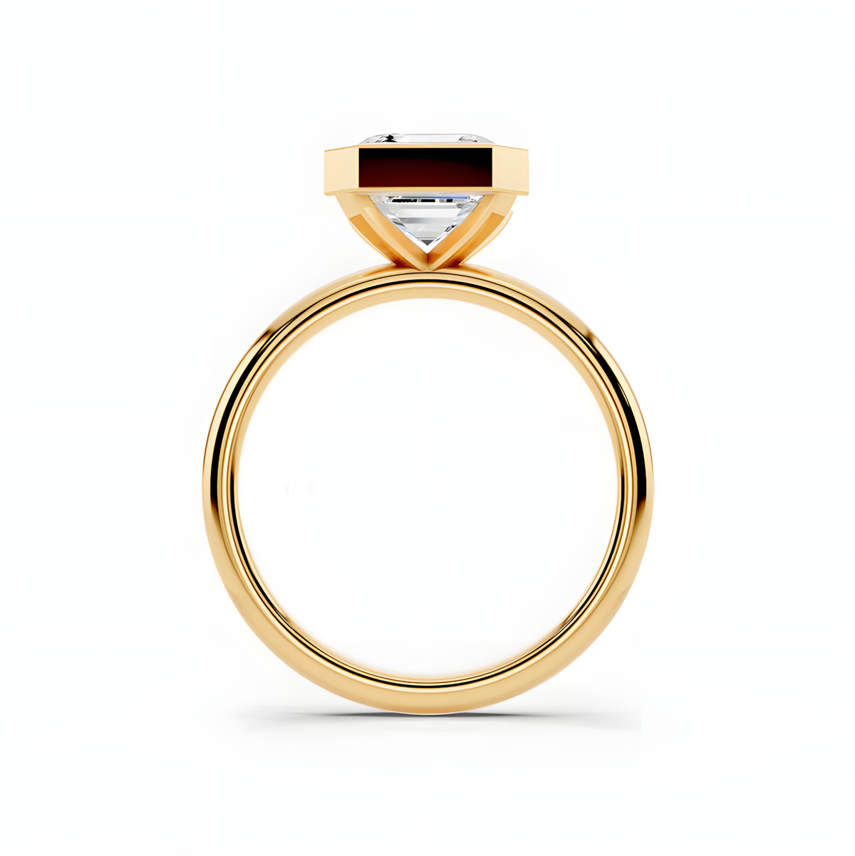 Avera Asscher Frame Ring