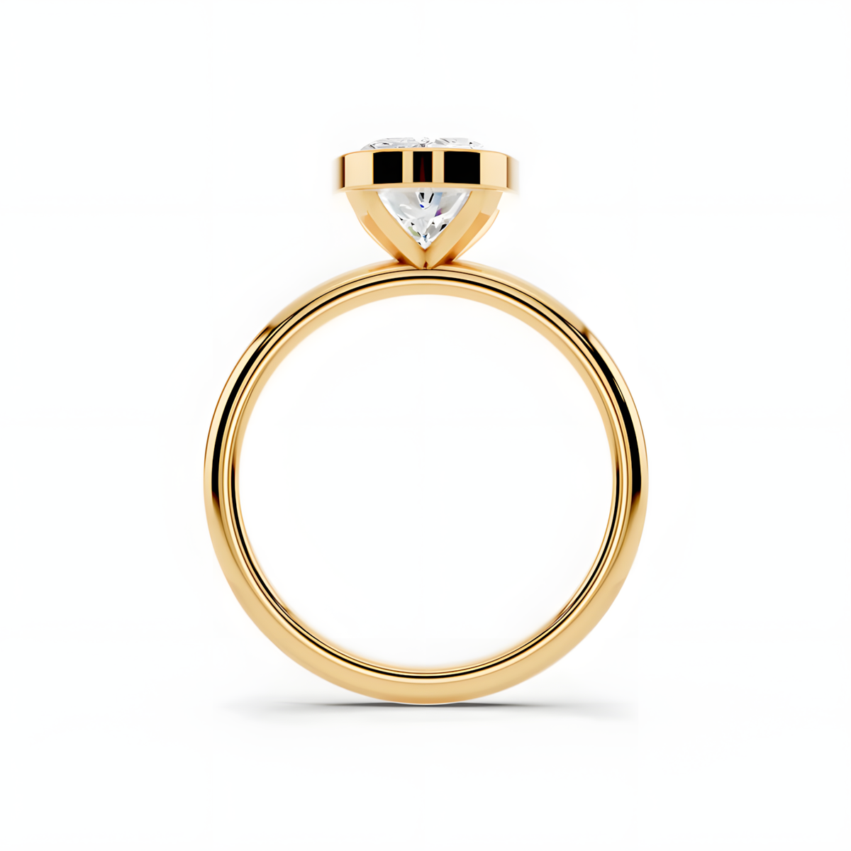 Aurelia Elongated Cushion Frame Ring