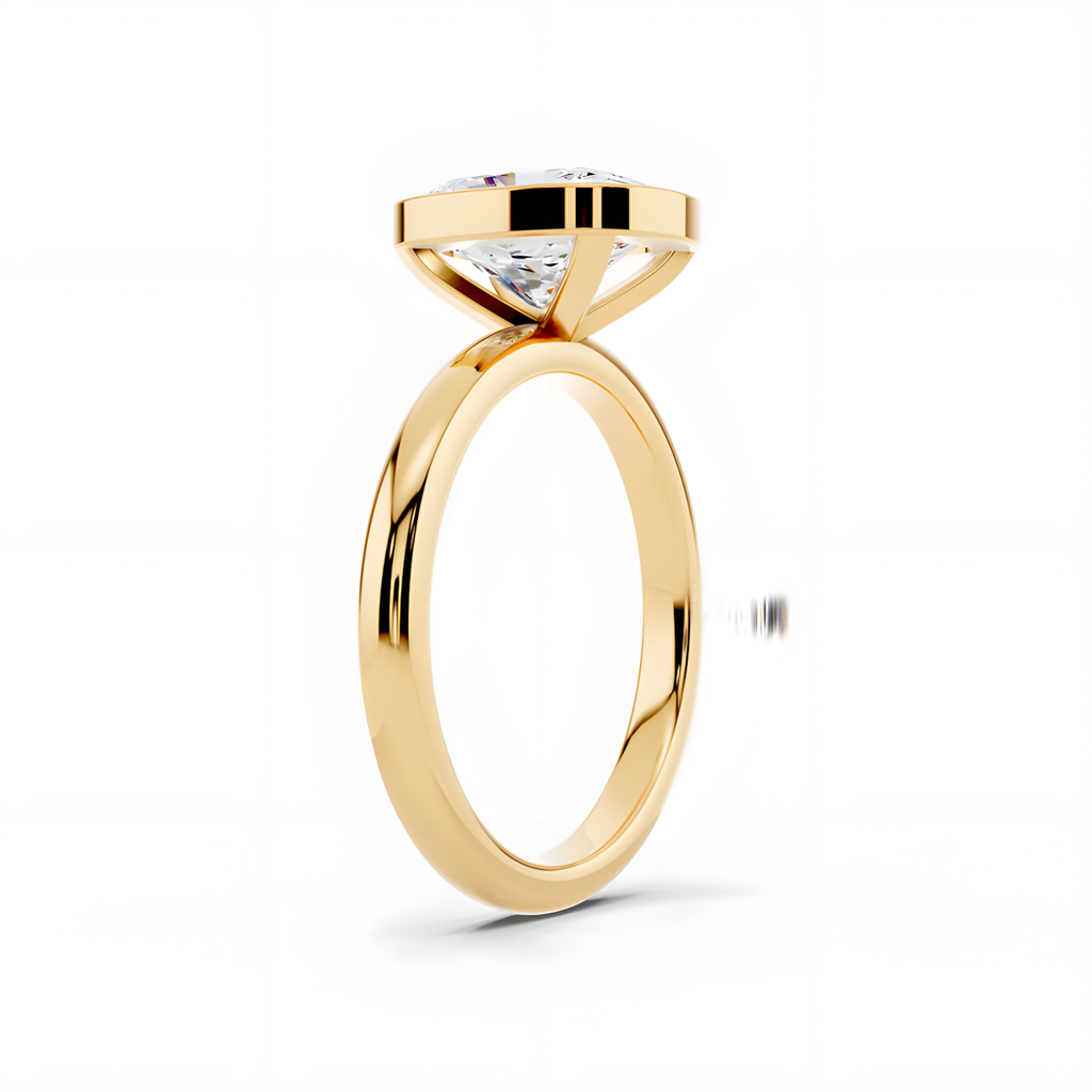 Aurelia Elongated Cushion Frame Ring
