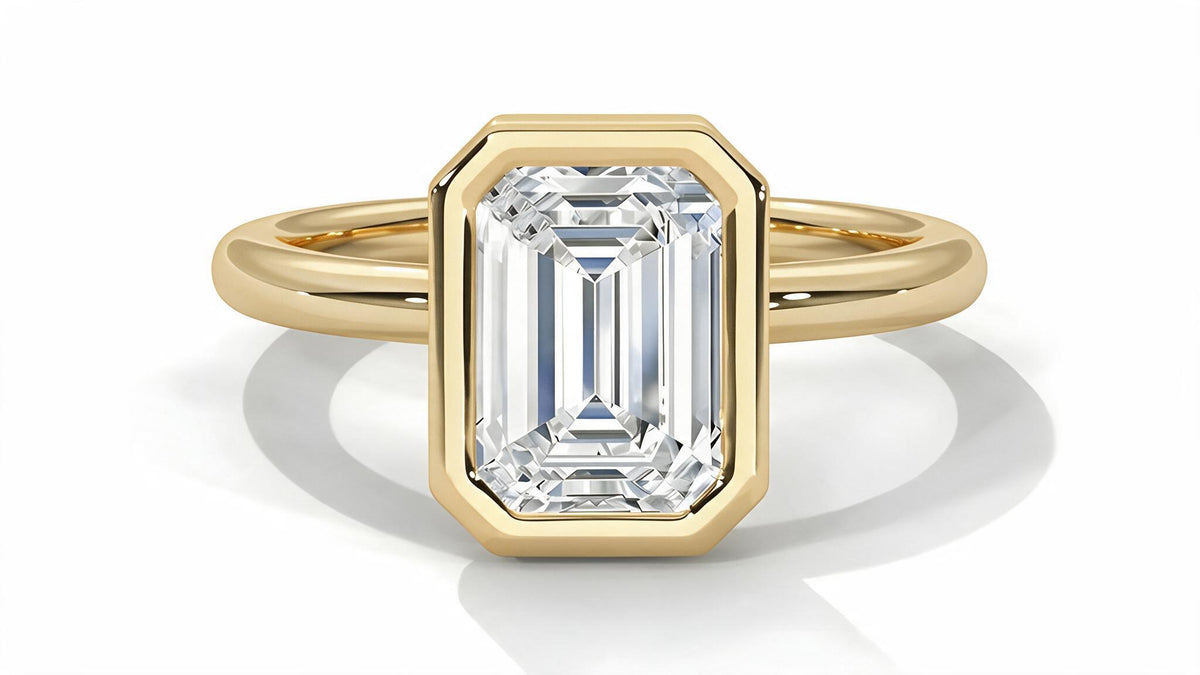 Veyra Emerald Frame Ring