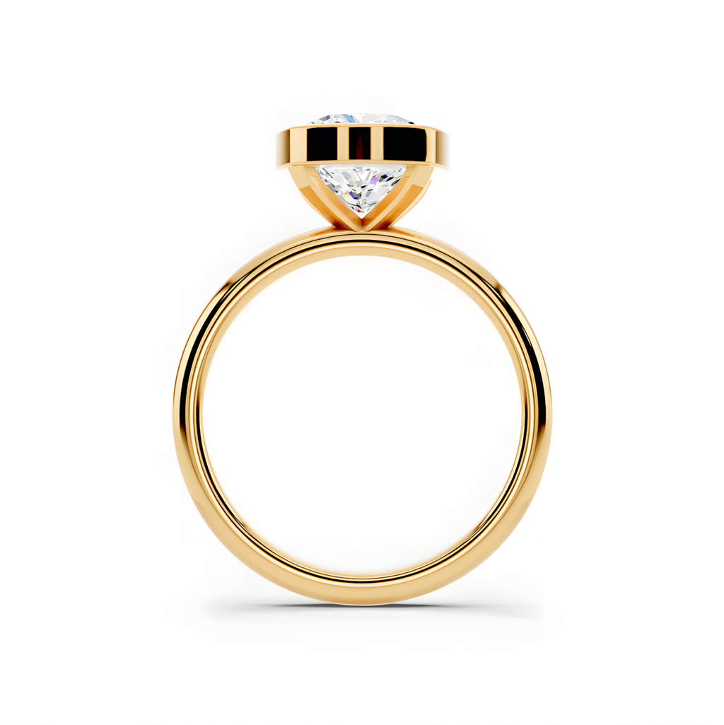 Liora Cushion Frame Ring