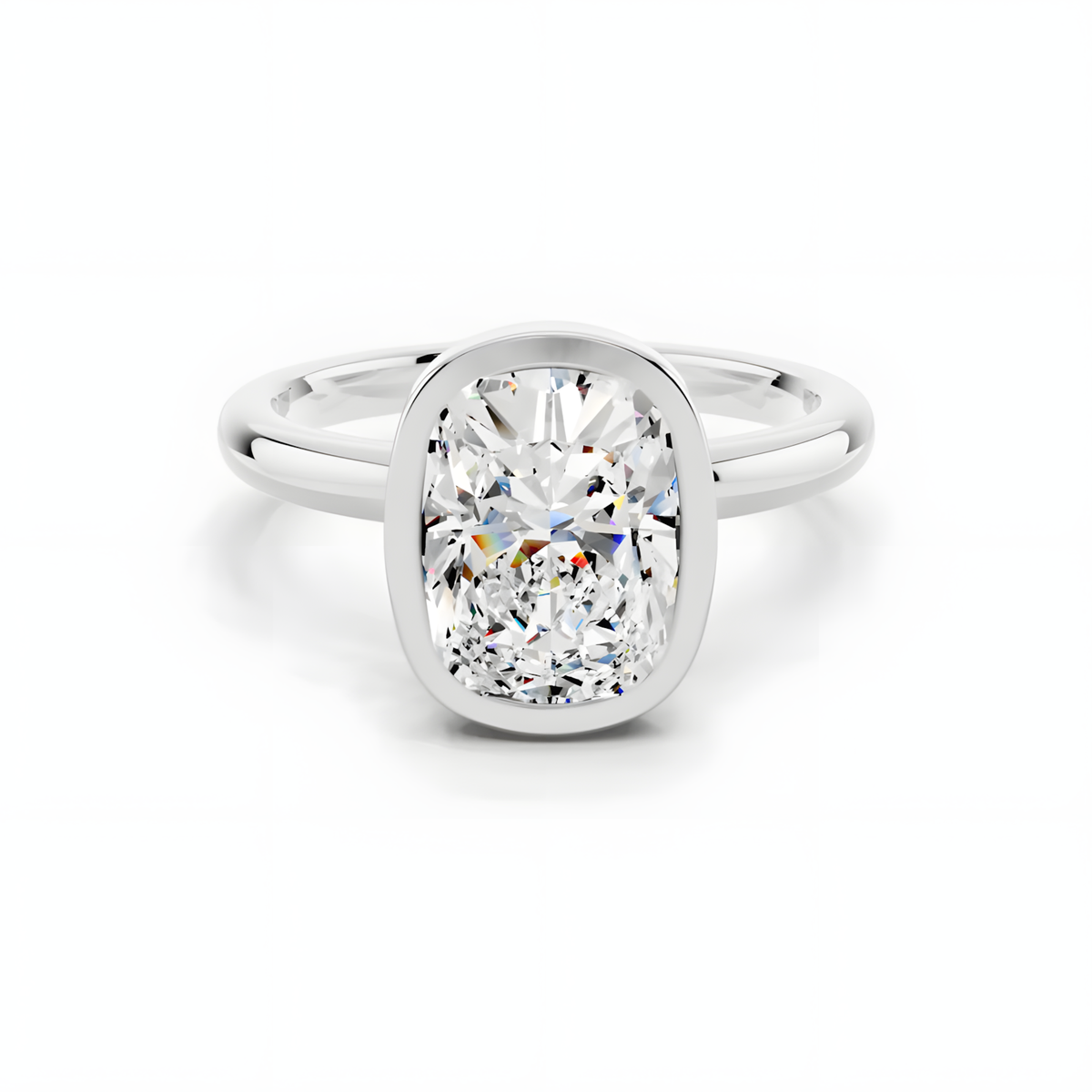 Aurelia Elongated Cushion Frame Ring