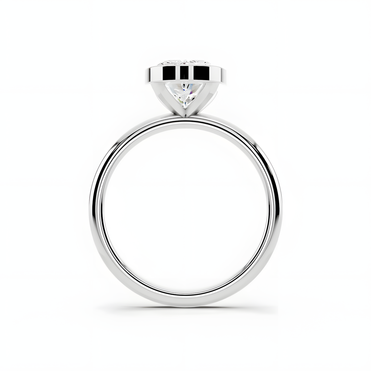 Aurelia Elongated Cushion Frame Ring
