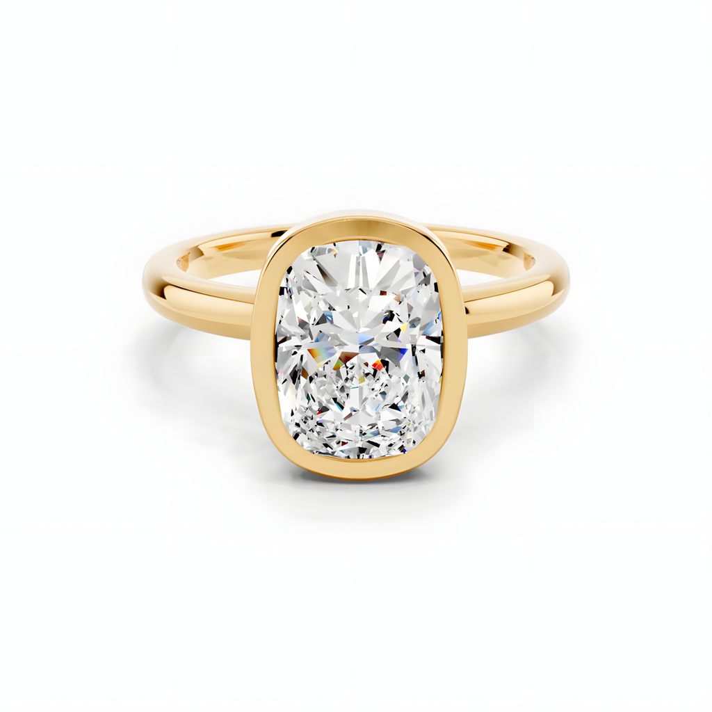 Aurelia Elongated Cushion Frame Ring