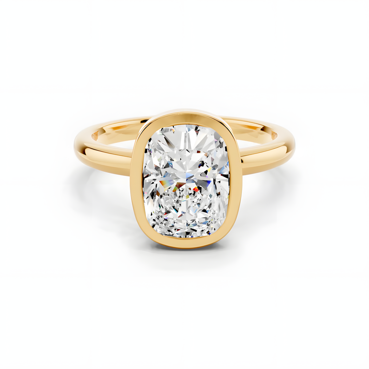 Aurelia Elongated Cushion Frame Ring