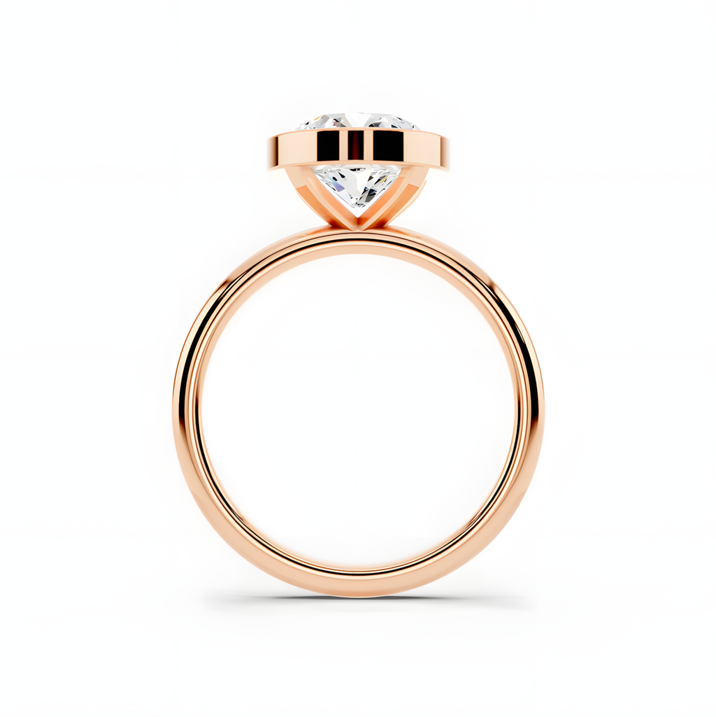 Oria Round Frame Ring
