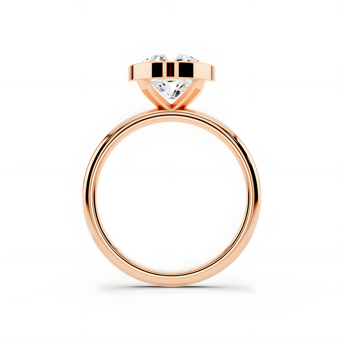 Oria Round Frame Ring