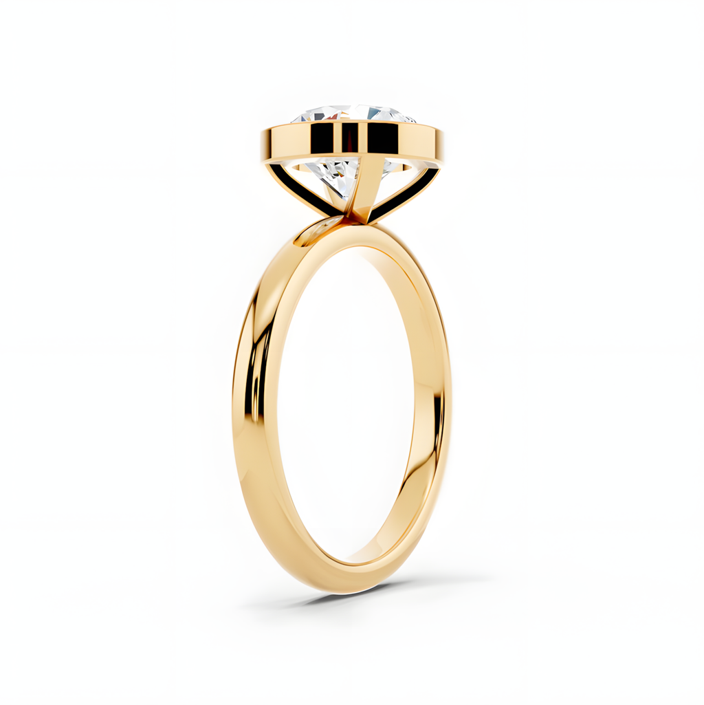 Oria Round Frame Ring