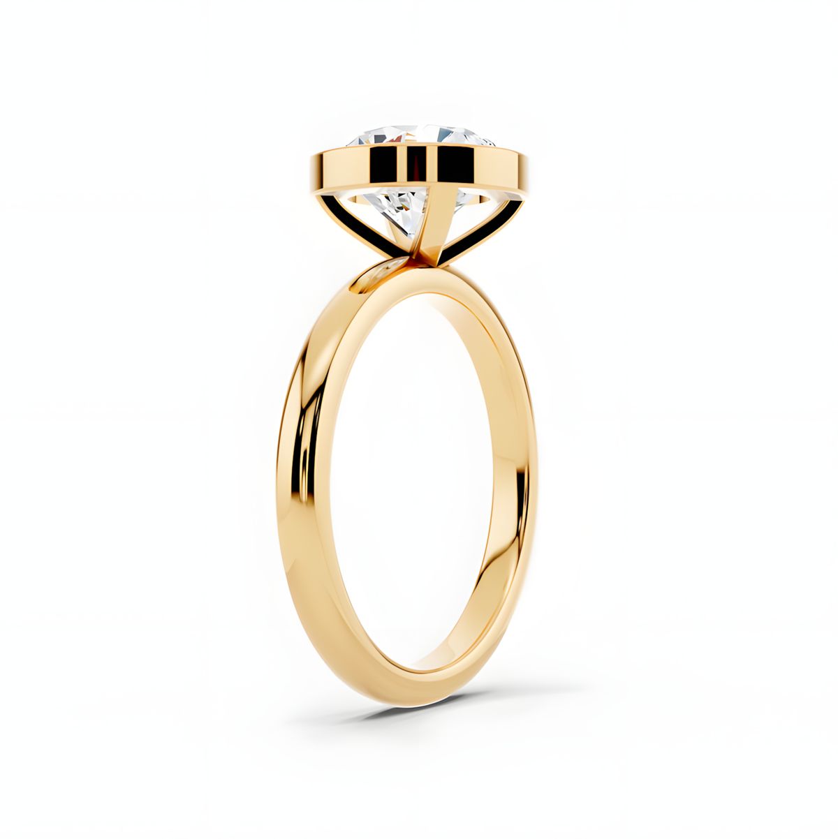 Oria Round Frame Ring