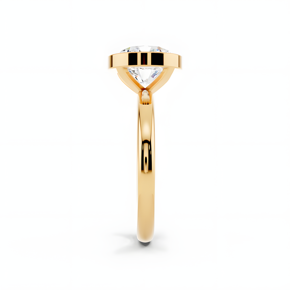 Oria Round Frame Ring