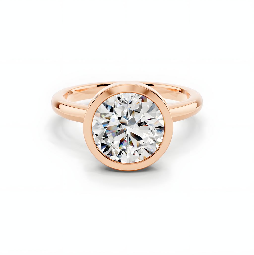 Oria Round Frame Ring