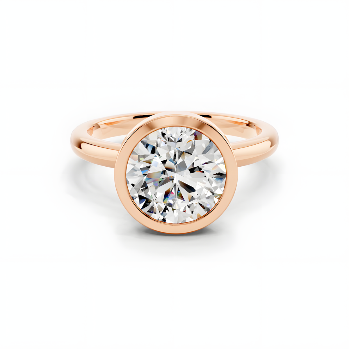 Oria Round Frame Ring