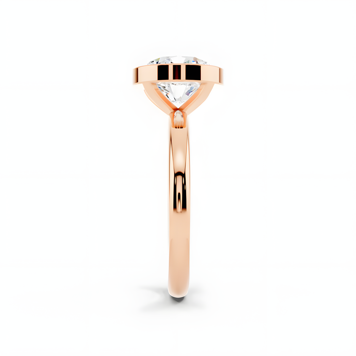 Oria Round Frame Ring