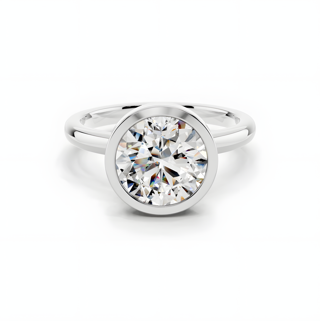 Oria Round Frame Ring