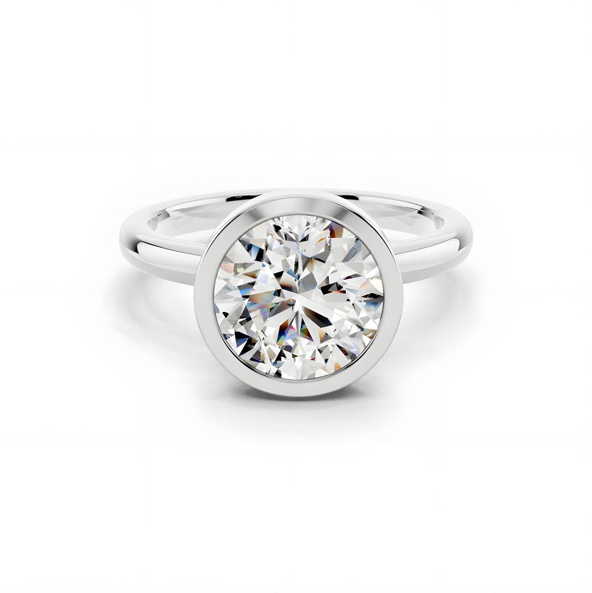 Oria Round Frame Ring