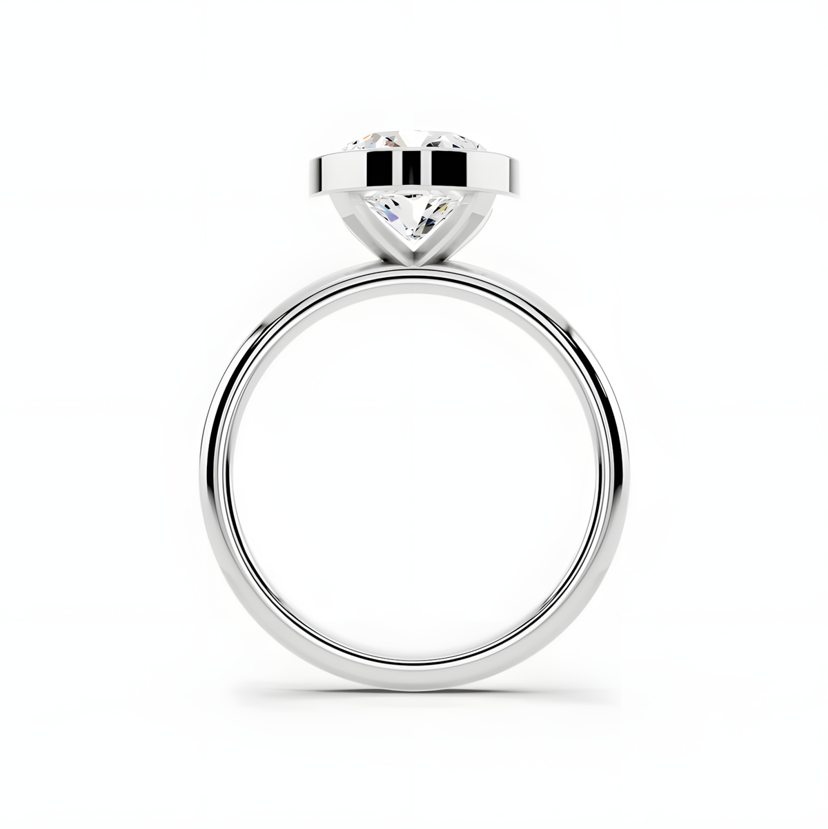 Oria Round Frame Ring