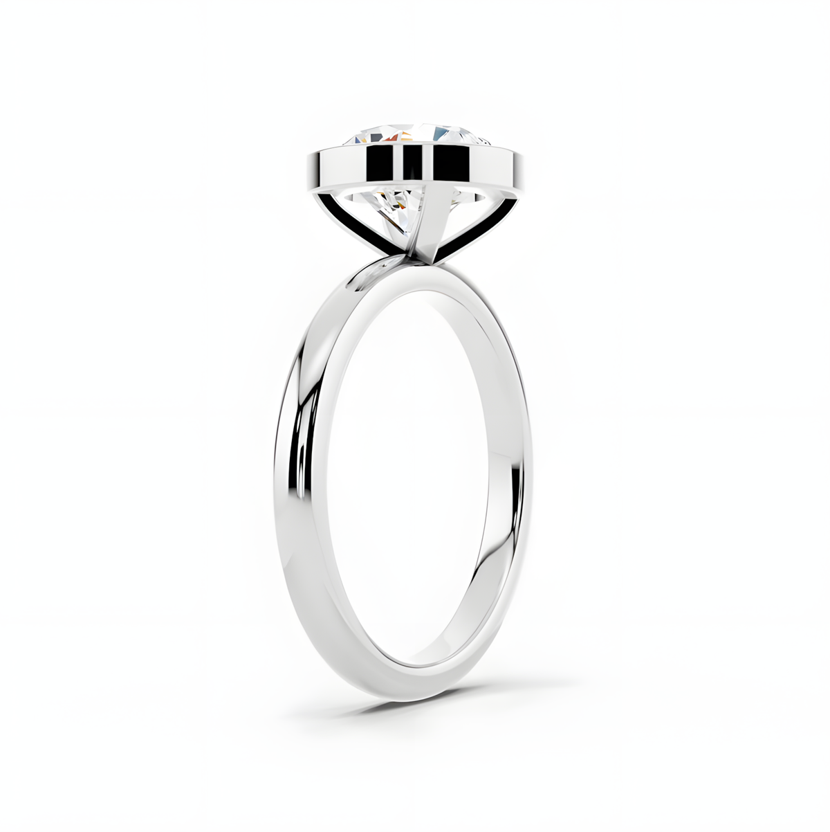 Oria Round Frame Ring