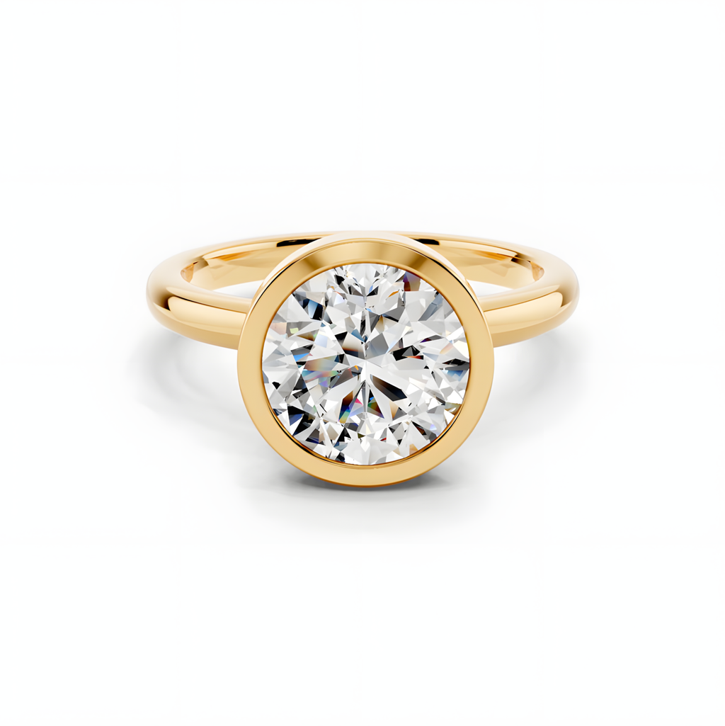 Oria Round Frame Ring