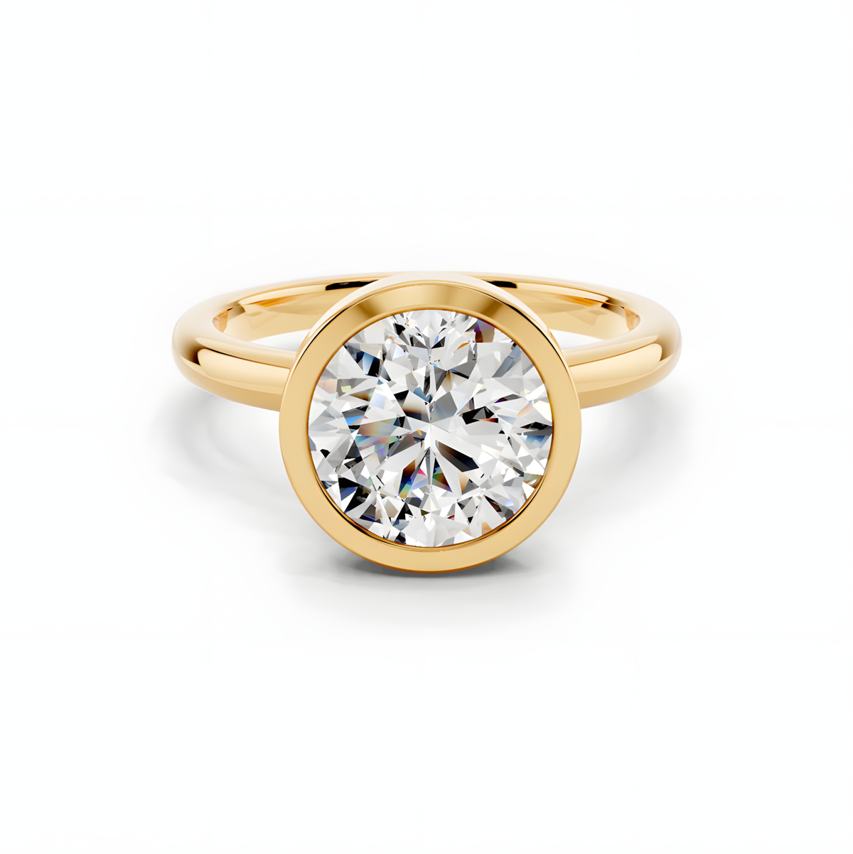 Oria Round Frame Ring