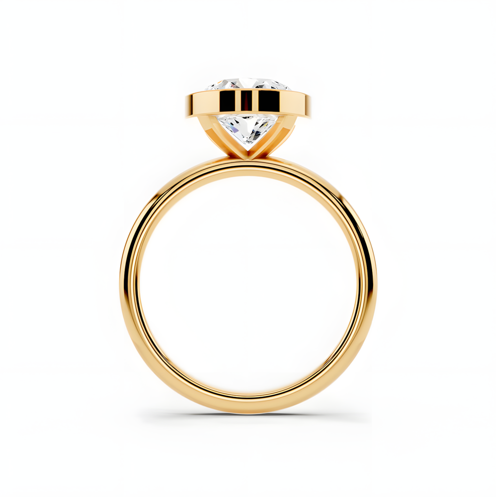 Oria Round Frame Ring