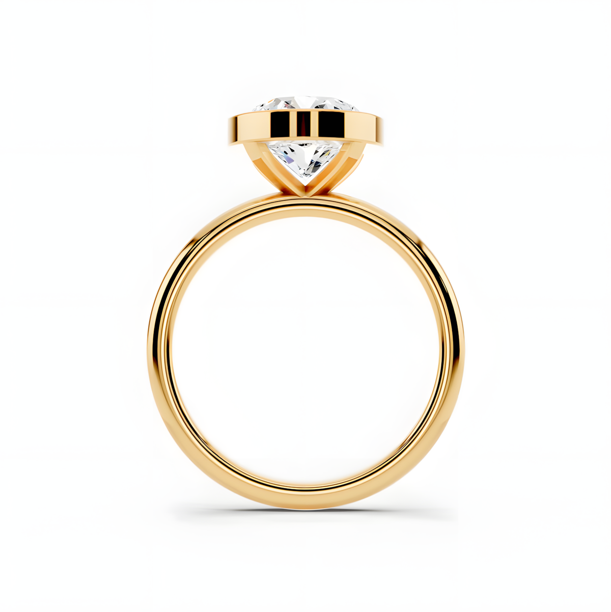 Oria Round Frame Ring