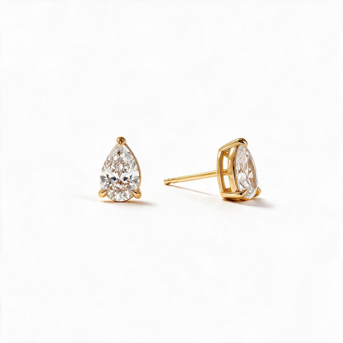 Elara Pear Studs
