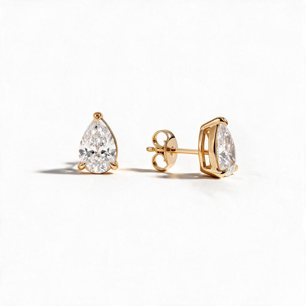 Elara Pear Studs