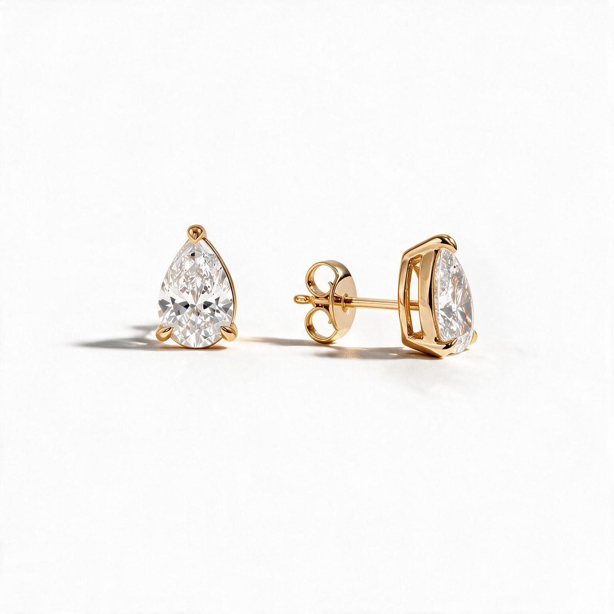 Elara Pear Studs