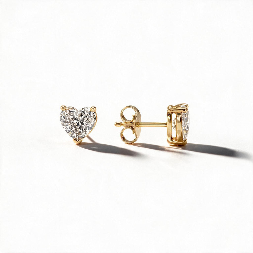 Amara Heart Studs