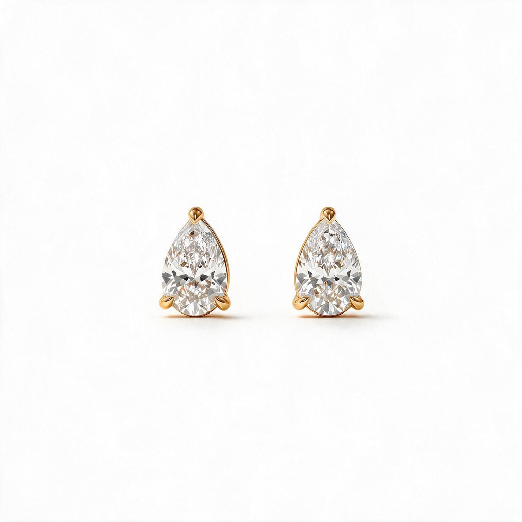 Elara Pear Studs