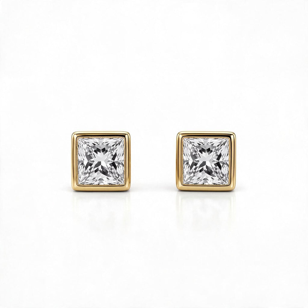 Aure Square Studs