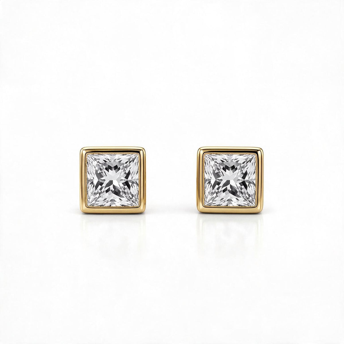Aure Square Studs