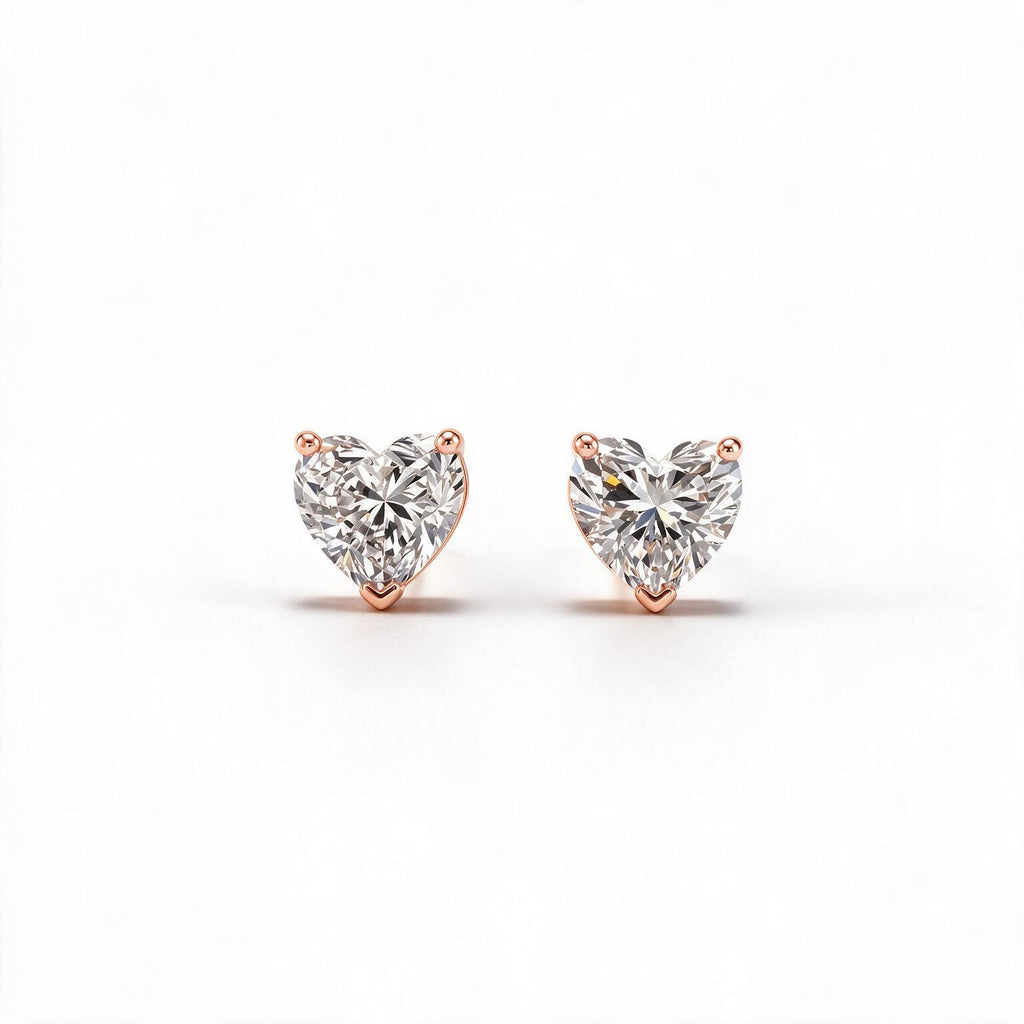Amara Heart Studs
