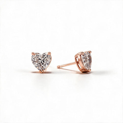 Amara Heart Studs