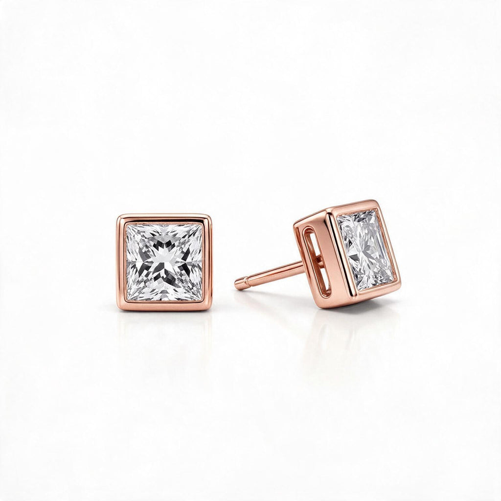 Aure Square Studs
