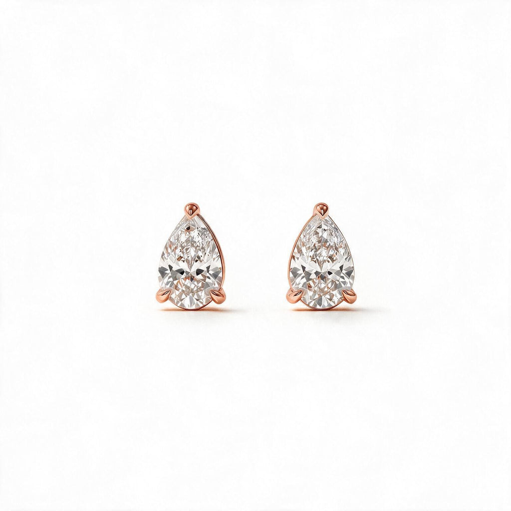 Elara Pear Studs