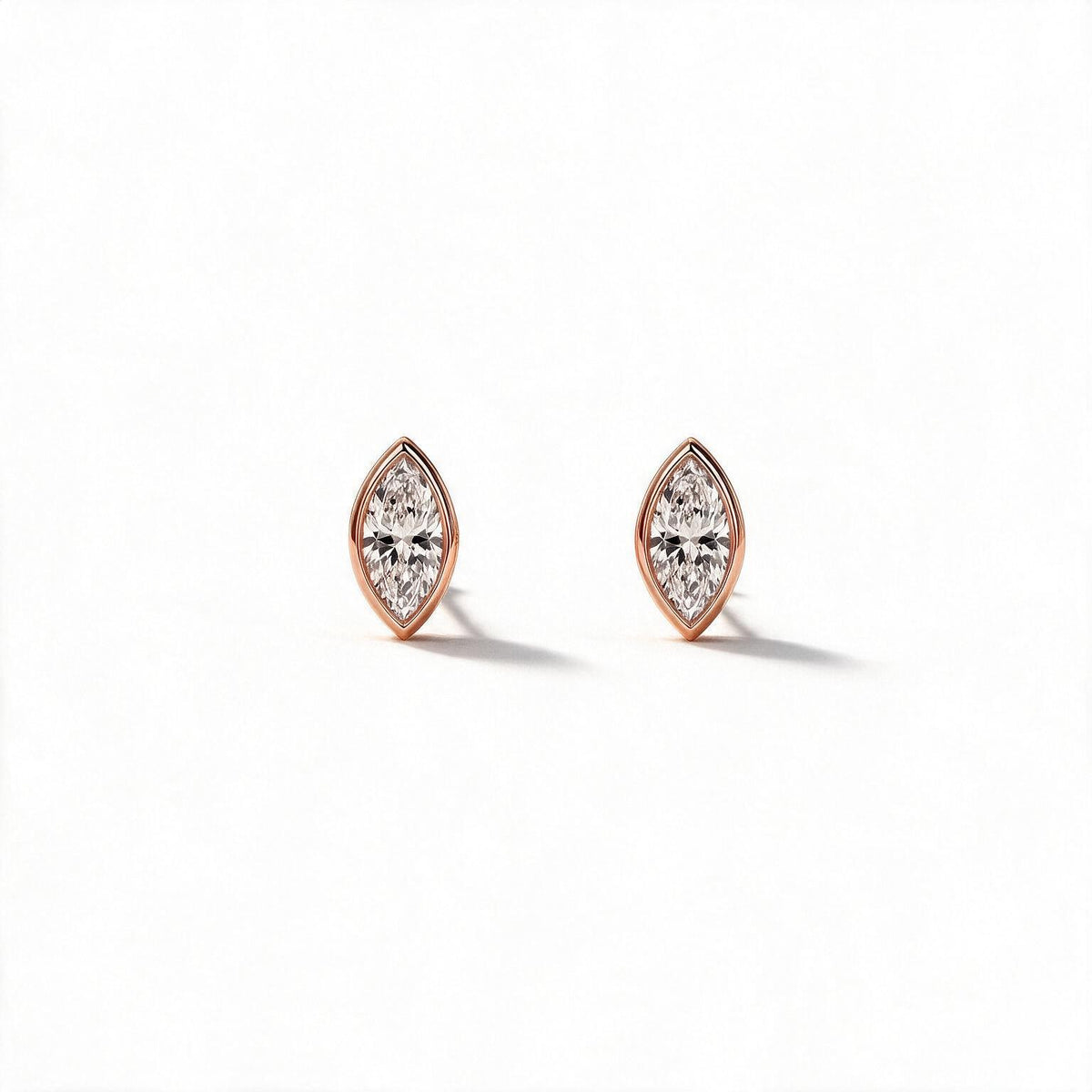 Vela Marquise Studs.