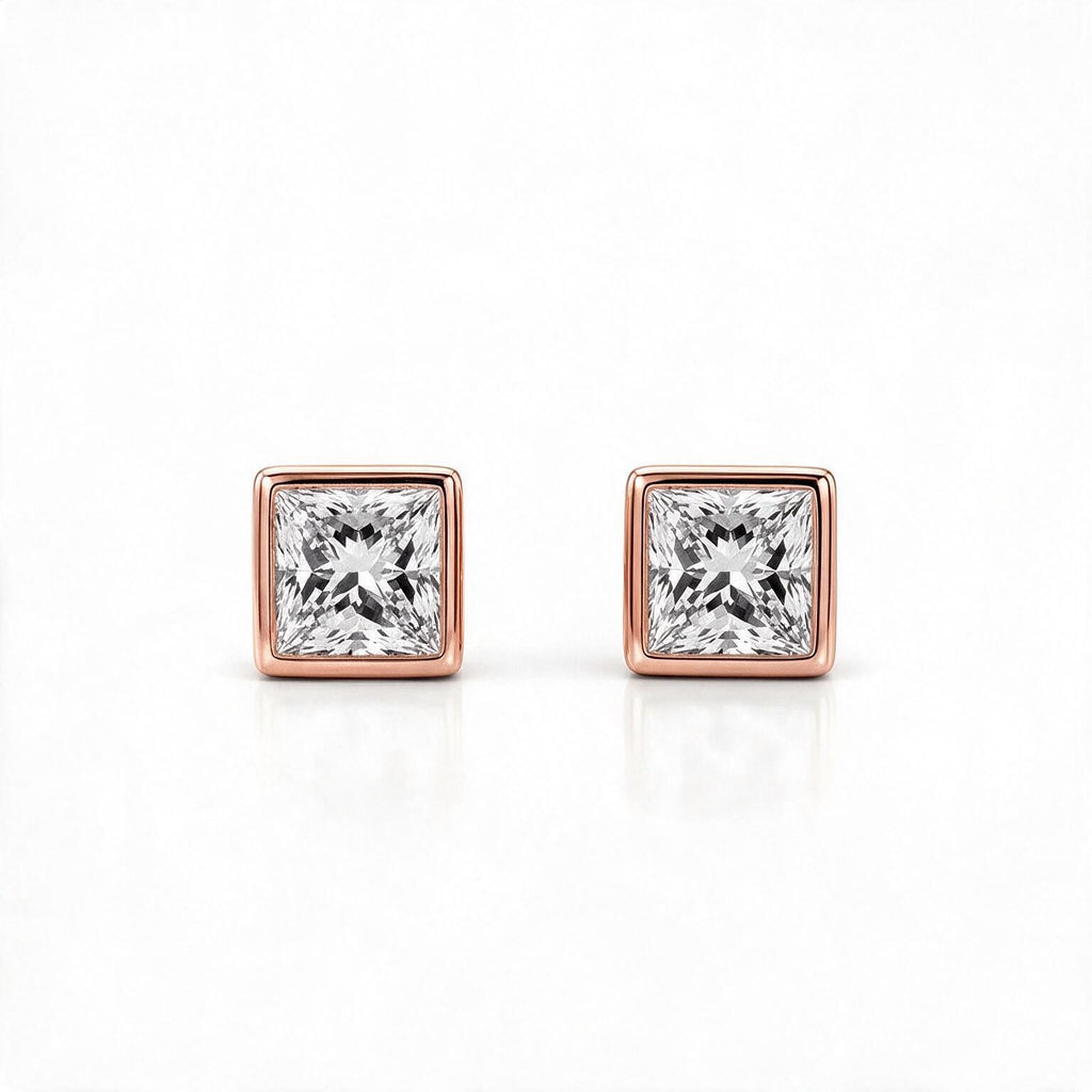 Aure Square Studs