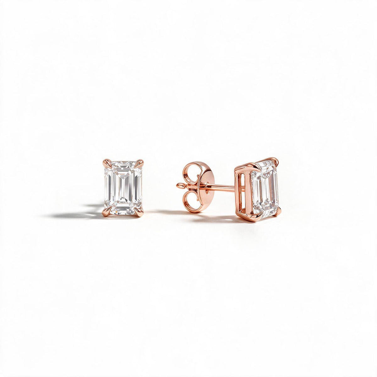 Veyra Emerald Studs