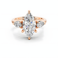 Solea Marquise Trinity Ring