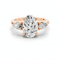 Elara Oval Trinity Ring