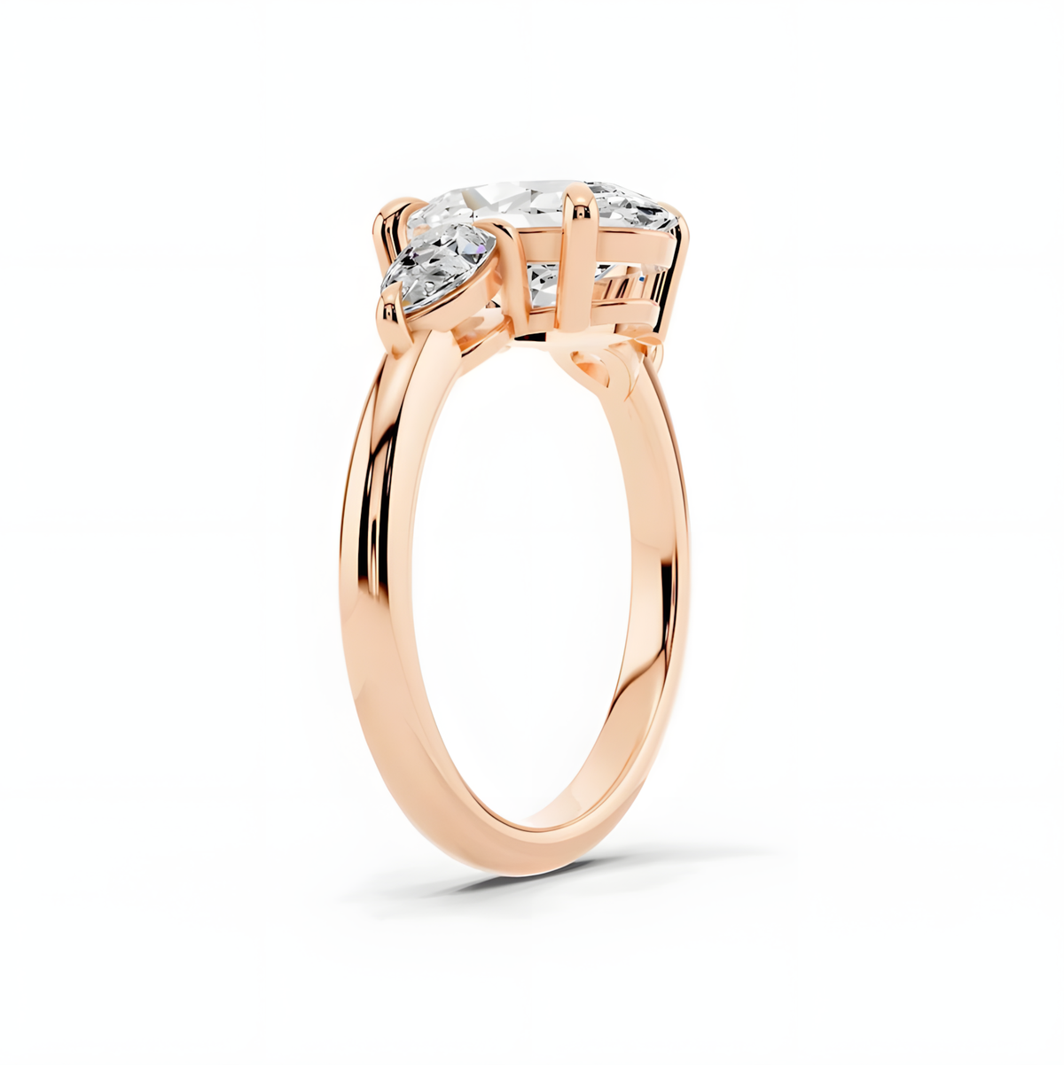Elara Oval Trinity Ring