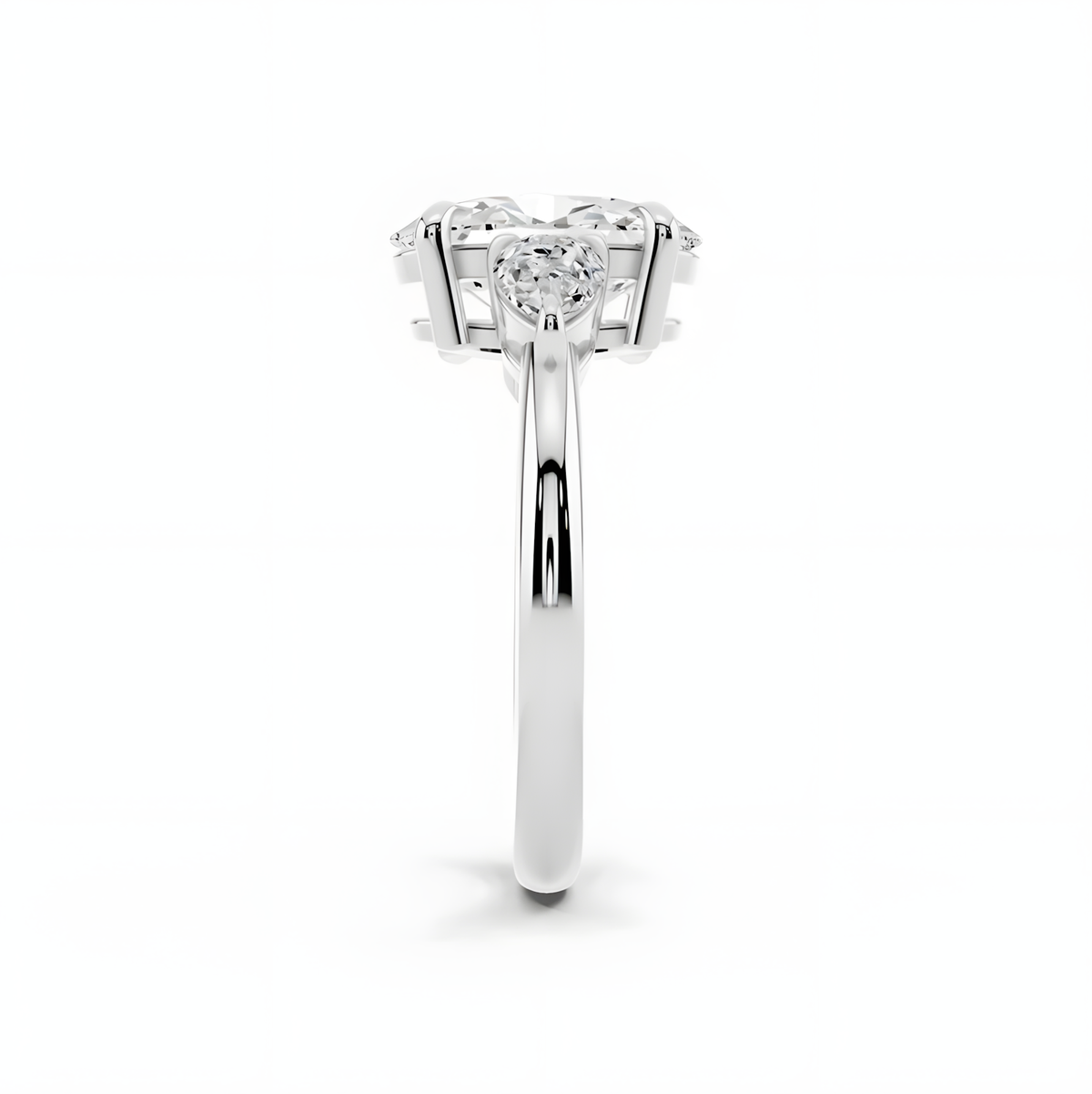 Elara Oval Trinity Ring