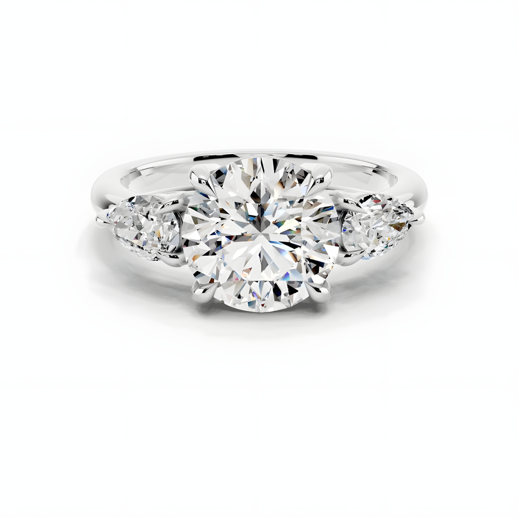 Oria Round Trinity Ring