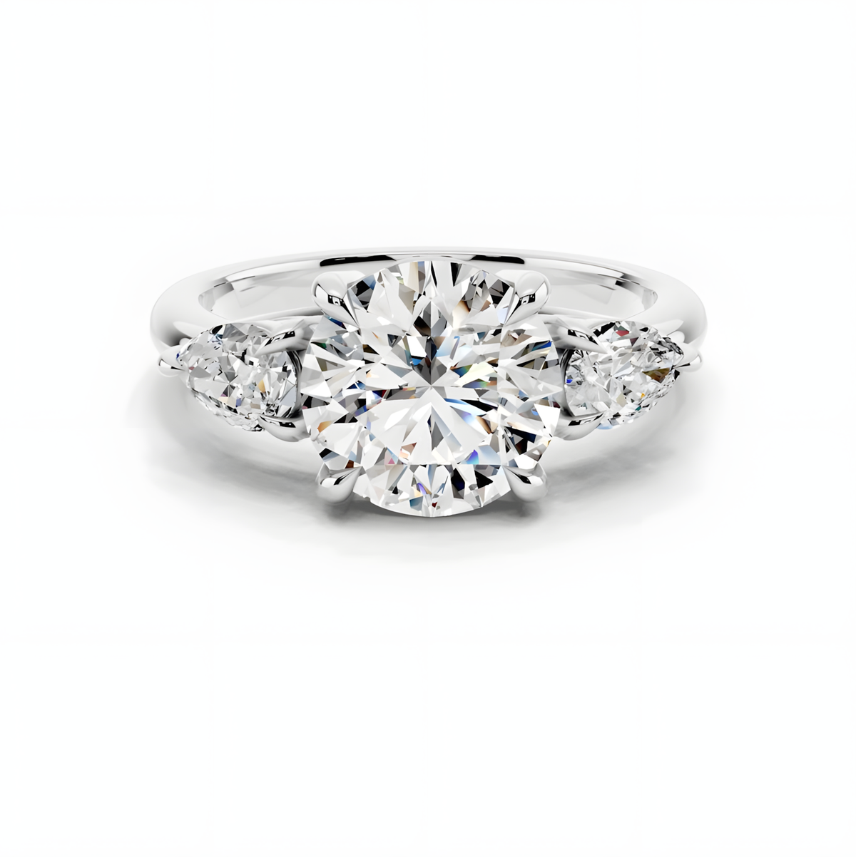 Oria Round Trinity Ring