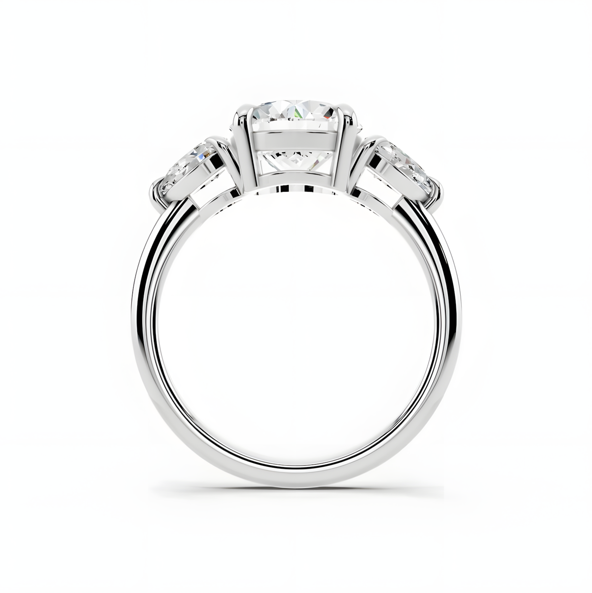 Oria Round Trinity Ring
