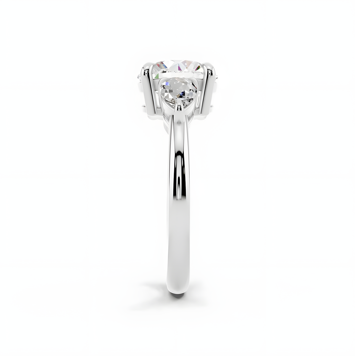 Oria Round Trinity Ring