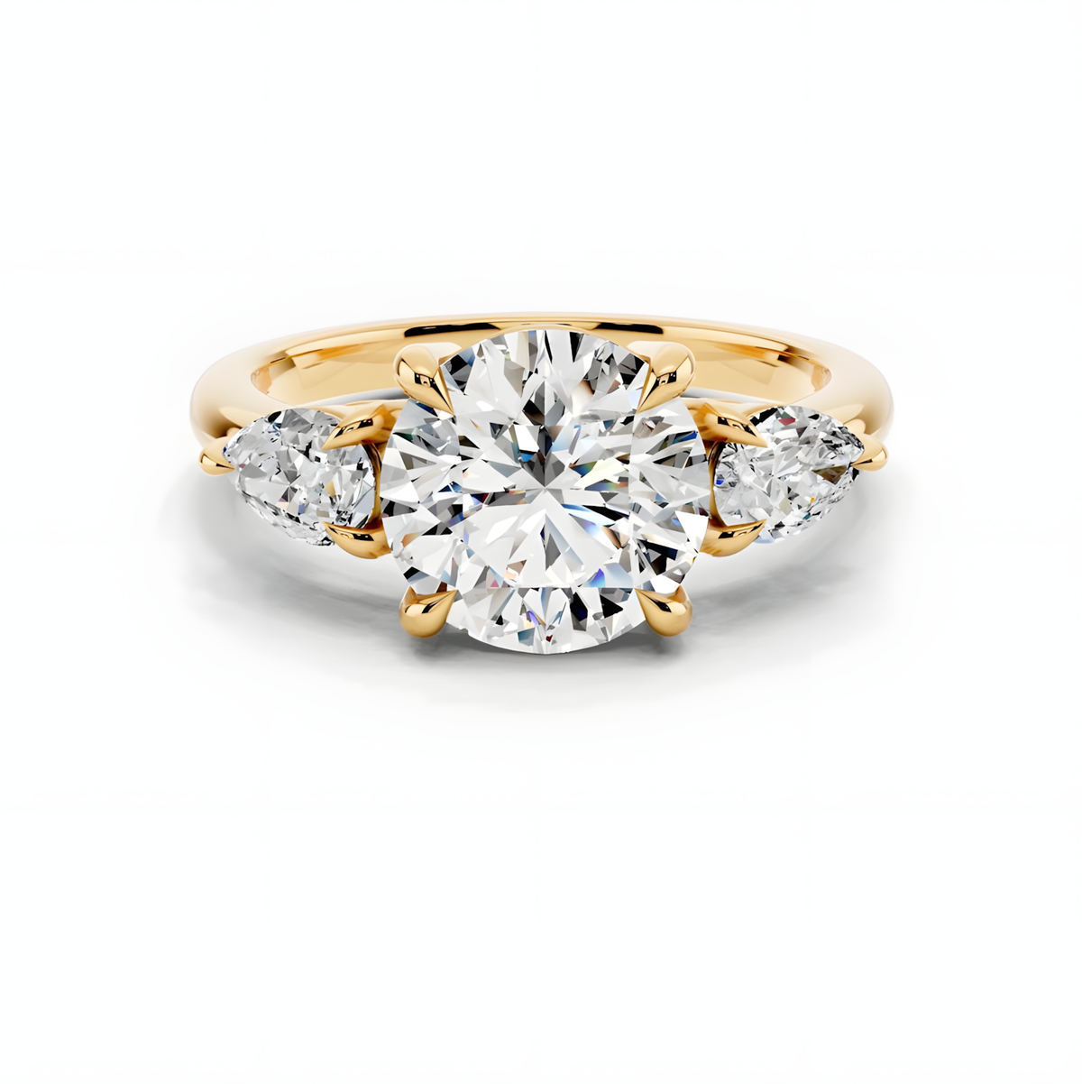 Oria Round Trinity Ring